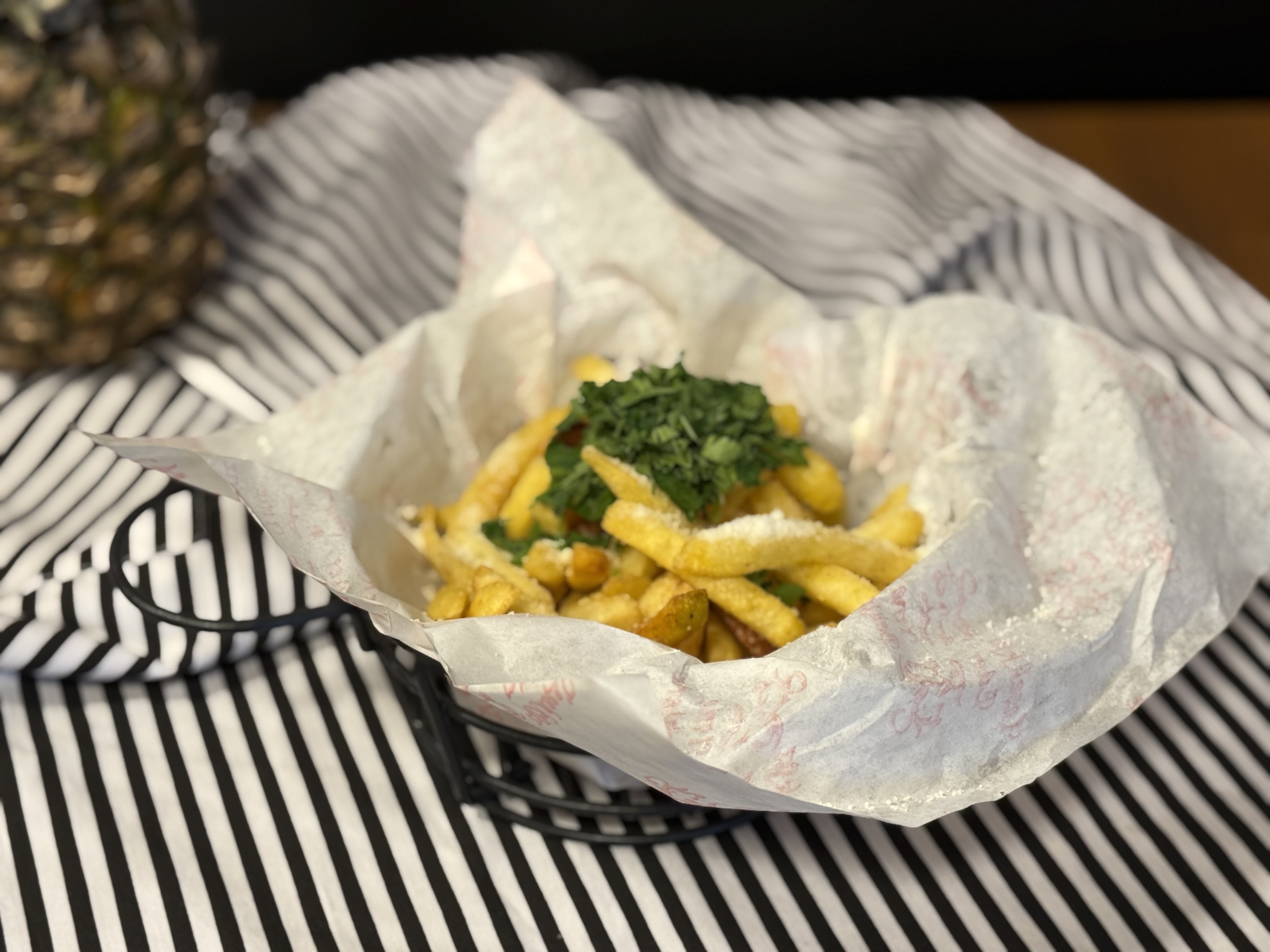 Trüf Parmesanlı Patates Kızartması